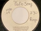 1975 Beatles Ringo Starr White Label Test Pressing No No Song/Snookeroo Vinyl