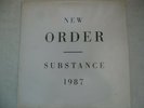 NEW ORDER SUBSTANCE 1987 VINYL USED