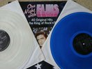 One Night With Elvis double 2 coloured vinyl LPs (one clear, one blue) German