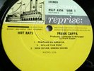 FRANK ZAPPA   HOT RATS ** 1969 UK 1st REPRISE LP RSLP 6356