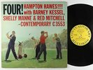 Hampton Hawes - Four  LP - Contemporary - C3553 Mono DG
