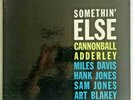 ADDERLEY / MILES DAVIS  somethin' else  LP BLUE NOTE 1595 MONO