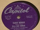 Rockabilly/Pop 78 - Ella Mae Morse - Oakie Boogie - Capitol 2072 EX+