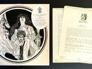 PSYCHIC TV Allegory And Self RARE PROMO LP w/PRESS KIT+Booklet Psychick 1988 US