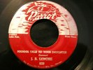J.B. LENORE Mama Talk To Your Daughter / Man Watch Your Woman Blues R&B Orig. 45