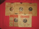 CRANIUM'S Elvis Presley all 5 RCA 78 rpm singles with sleeves