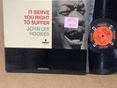 John Lee Hooker It Serve You Right To Suffer 1st Press Impulse VG/G++ /VG Record