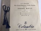 Vinyl J.S.Bach The Unaccompanied Violin Sonatas Johanna Martzy Vol.2 LP A.25
