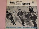 BEATLES FAN CLUB FLEXI DISC BEATLES THIRD CHRISTMAS RECORD 1965 WITH INSERT