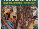 THE BEACH BOYS: Help Me Rhonda / Kiss Me Baby USA Capitol 45 w/ PS VG++ Beauty  