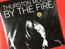 THURSTON MOORE By the Fire SIGNED AUTOGRAPHED 2xLP NEON YELLOW VINYL Rough Trade