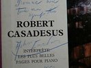 Robert Casadesus DEBUSSY/RAVEL - Philips Realites C.18 AUTOGRAPHED
