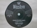 DARRELL RHODES - FOUR O'CLOCK BABY / PRAYER OF A BOY ROCKABILLY 7