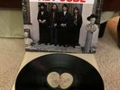 THE BEATLES - HEY JUDE Again Rare Banner STICKER  LP APPLE