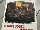 Nirvana rare '94 USA 1st press LP MTV Unplugged In New York on DGC + sticker NM
