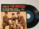 THE BEATLES FOUR BY THE BEATLES EP 45 W/ PICTURE SLEEVE VG+ CAPITOL EAP 1-2121