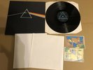PINK FLOYD - DARK SIDE OF THE MOON LP ORIG 1973 + 2 POSTERS 2 STICKERS NEAR MINT