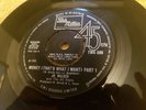 VG+ UK TAMLA MOTOWN SOUL 45 - JR WALKER - MONEY, THAT'S WHAT I WANT)