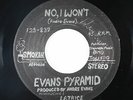Modern Soul Disco 45 - Evans Pyramid - No, I Won't - Smokah - VG++ mp3
