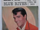 Rock 45 ELVIS PRESLEY Blue River RCA VICTOR promo picture sleeve