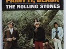 Rock 45 ROLLING STONES Paint It, Black LONDON promo picture sleeve