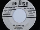 Doo Wop R&B 45 GUYTONES Baby I Don't Care DELUXE promo HEAR