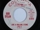 Rock 45 BOB DYLAN Like A Rolling Stone COLUMBIA promo HEAR
