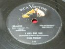 ELVIS PRESLEY 78 rpm RCA Victor 20-6420 Rock N Roll VG+ Heartbreak Hotel/I Was T
