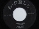 Teen Rockabilly 45 GENE LEWIS Crazy Legs R-DELL HEAR