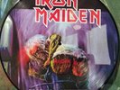 Iron Maiden Picture Disc Record 12