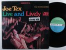 JOE TEX Live And Lively ATLANTIC LP VG++