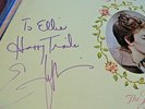EMMYLOU HARRIS THE BALLAD OF SALLY ROSE LP SIGNED AUTOGRAPHED VG+ ELEKTRA 1985