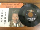 CHUCK BERRY You Never Can Tell / Brenda Lee picture sleeve 45 Rock n roll Chess