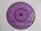 Elvis Presley - I'm Left, You're Right, She's Gone 1958 UK 45 HMV SILVER