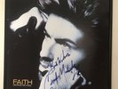 george michael signed faith 12