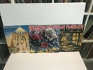 IRON MAIDEN VINYL RECORD LOT/ THE NUMBER OF THE BEAST, PIECE OF MIND, POWERSLAVE