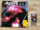 [1993 ORG Vinyl] Anthrax - Sound Of White Noise Cassette / Pantera Megadeth Korn