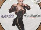 Madonna Whos That Girl 12 Inch Picture Disc ( Very limited Amount Made Rare )