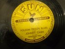 JOHNNY CASH MEMPHIS SUN  78...FOLSOM PRISON BLUES...SUN 232