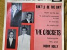 THE CRICKETS That’ll Be The Day EP (Buddy Holly) Coral FEP 2062 VG/VG P/S 45rpm