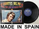 JOHNNY HALLYDAY GIGANTES DEL POP VOL 38 VINYLE ORIGINAL 33 TOURS ESPAGNOL SPAIN