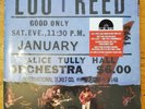 LOU REED Live At The Alice Tully Hall NEW Burgundy Colored vinyl 2x LP RSD2020
