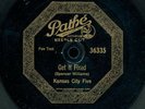 78tk-Jazz-PATHE ACTUELLE 36335-Kansas City Five-(Get it Fixed/Dark Gal Blues)