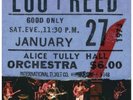 LOU REED - Live At Alice Tully Hall January 27,73 (2020) RSD 2020 2 LP Red Vinyl