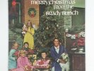 BRADY BUNCH Merry Christmas PAS5026 LP Vinyl VG+ near ++ Cover VG near + Co Slv