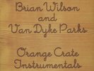 Brian Wilson & Van Dyke Parks - Orange Crate Instrume (Vinyl LP - US - Original)