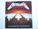 Metallica - Master Of Puppets VINYL LP BLCKND005R-1 Ex with inners