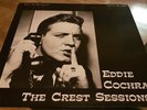 RARE 1977 ROCKABILLY 33 LP  EDDIE COCHRAN THE CREST SESSIONS + INSERT VG++