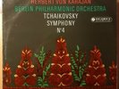 TCHAIKOVSKY SYMPHONY No 4 - HERBERT VON KARAJAN - SAX 2357 - UK COLUMBIA - 1960.