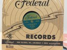 The Dominoes doo wop 78 Do Something For Me bw Chicken Blues on Federal